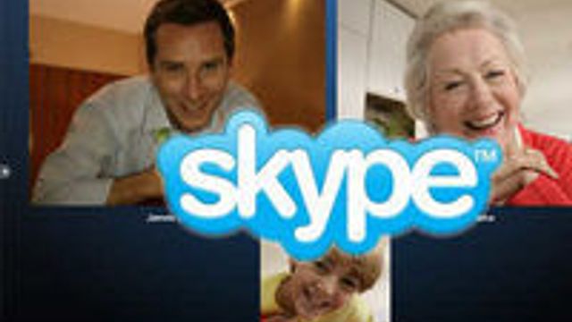 Skype med tiveis videokonferanse