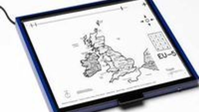 Dugnad for talende taktile kart