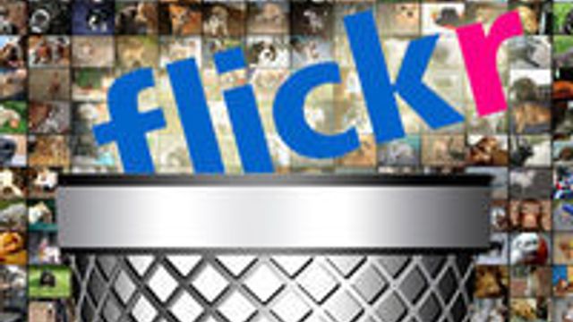 Flickr redder tapte bilder