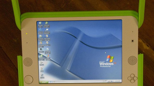 Barne-pc skifter karakter med Windows