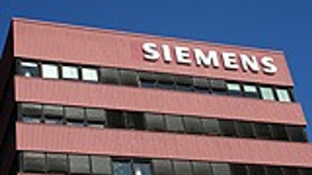 Spiste og drakk på Siemens regning