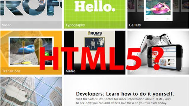 Massiv kritikk mot Apples «HTML5»-demo