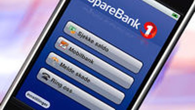 Norges første iPhone-bank