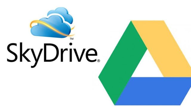 SkyDrive og Google Drive til flere platformer