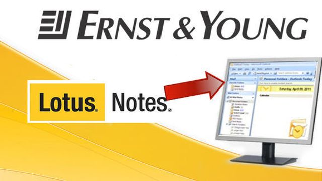 Ernst & Young vraker Lotus Notes