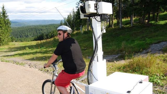 Google Street View sykler i Oslomarka