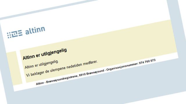 Ny skandale rammer Altinn