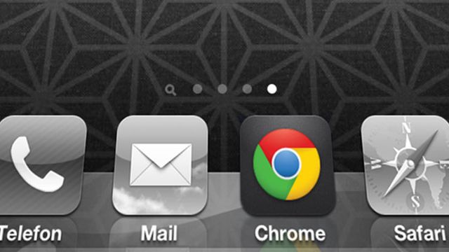 Chrome klar til iOS