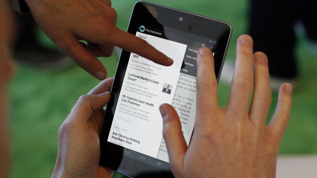 Her er Googles første nettbrett