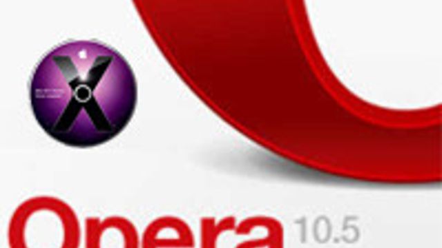 Opera 10.5 straks klar for Mac