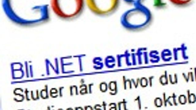 Søkemotorannonsering kan dobles i år