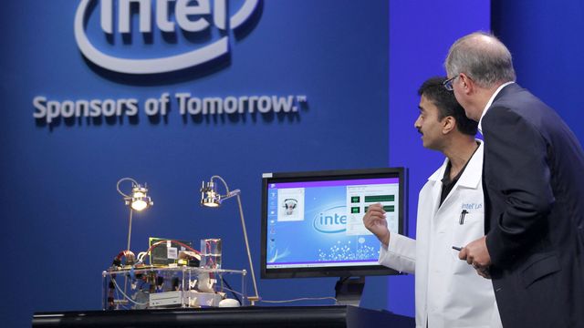 Intel-CPU på solenergi