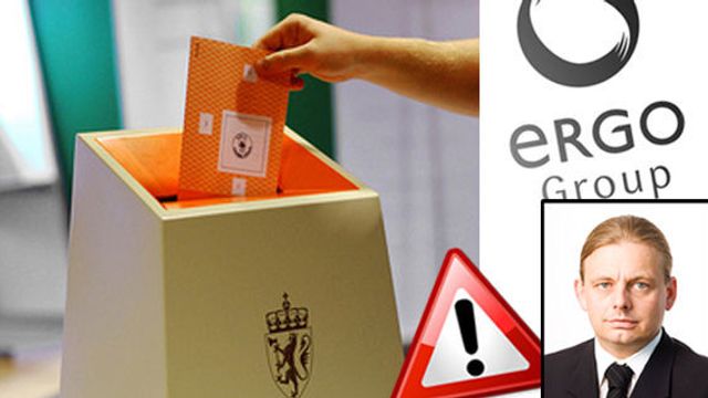 - Ikke programmeringsfeil i valgsystemet