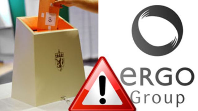 Ergogroups valgsystem sviktet
