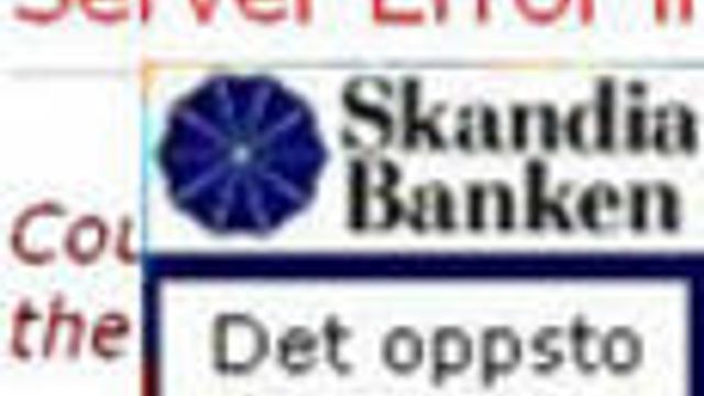 Nettbankene i langdryg nedetid-trøbbel