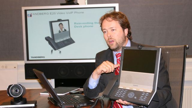 Tandberg med ny IP-videotelefon