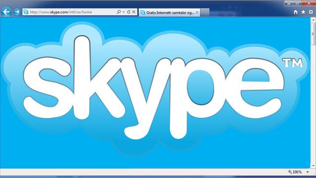 Microsoft lager web-Skype
