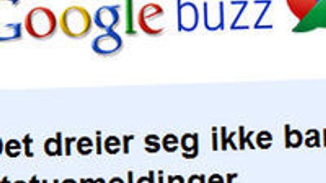Google ber brukerne fikse Buzz