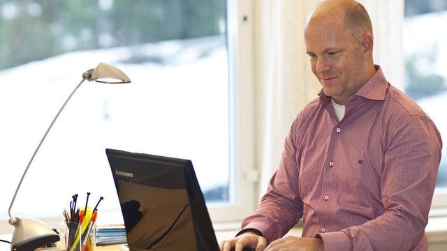 Denne pc-en styres med blikket