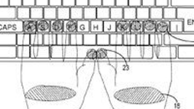 Microsoft-patent på virtuelt tastatur