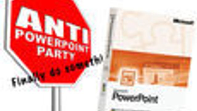 Vil forby Powerpoint-tvang
