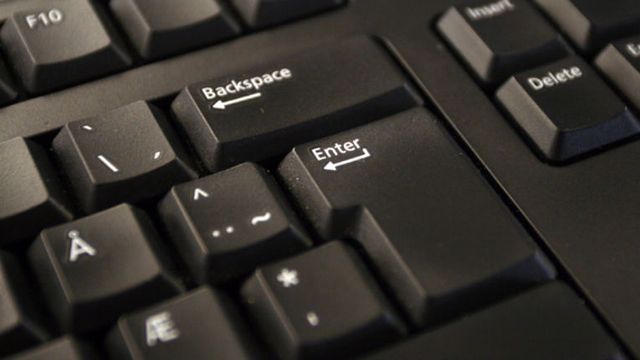 Kundene kan ikke trykke "enter"