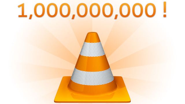VLC runder én milliard nedlastinger