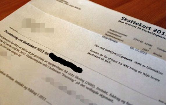 Skattekortene blir elektroniske