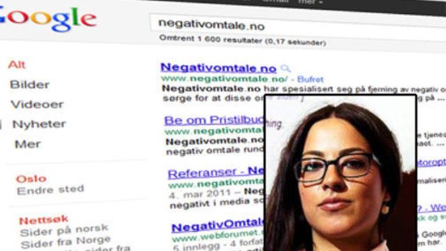 Hun selger «Google-sminke»