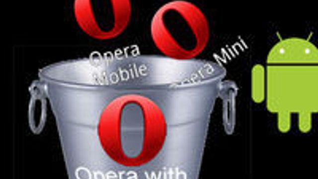 Smelter sammen Opera Mini og Mobile