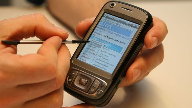 Lager nytt grensesnitt for mobilsurfing