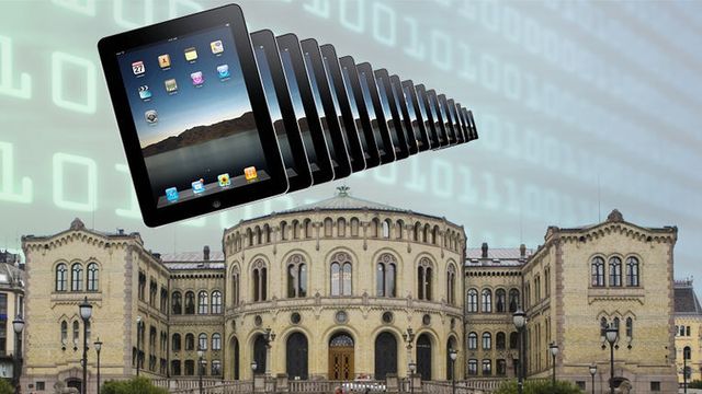iPad skal gjøre Stortinget papirløst