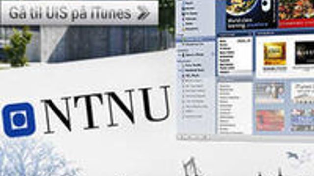 Gir bort forelesninger på iTunes