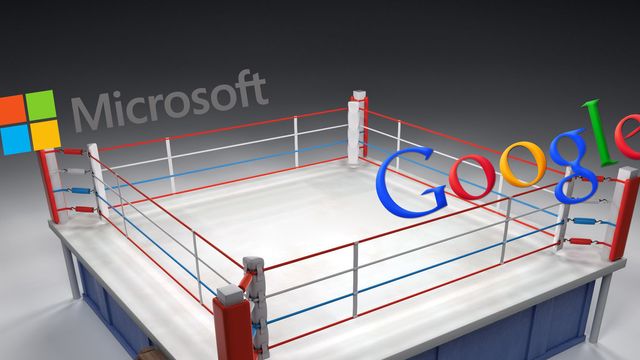Microsoft hamrer løs på Google