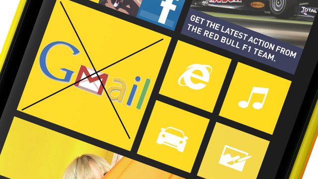 Ingen Gmail-app til Windows 8 eller Phone