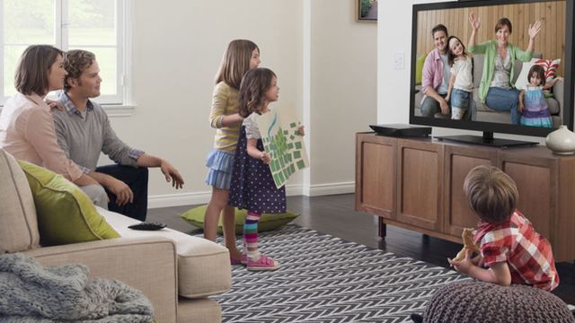 Lar familier nyte HD-TV til telesamvær