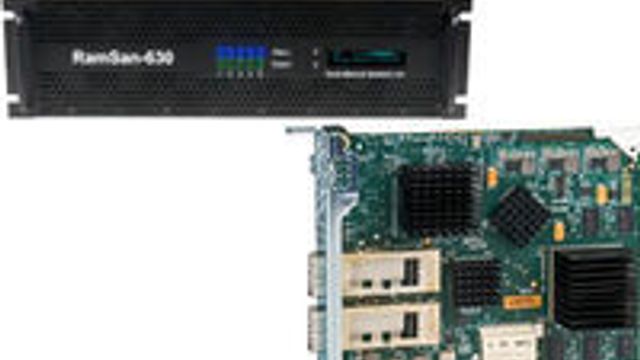 Tilbyr opptil 140 TB flashminne over Infiniband