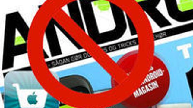 Android-magasin avvist av App Store