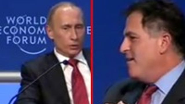 Dell provoserte Putin i Davos