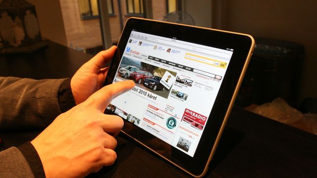 100.000 nordmenn har iPad
