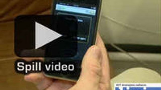 Søk med stemmen på iPhone