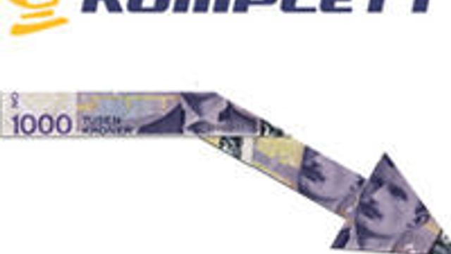 Komplett tynget av konkurs