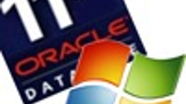 Oracle 11g optimalisert for Windows