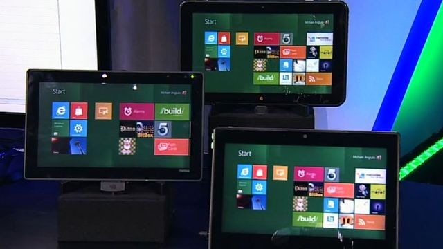 Spår nettbrett-flopp for Windows 8