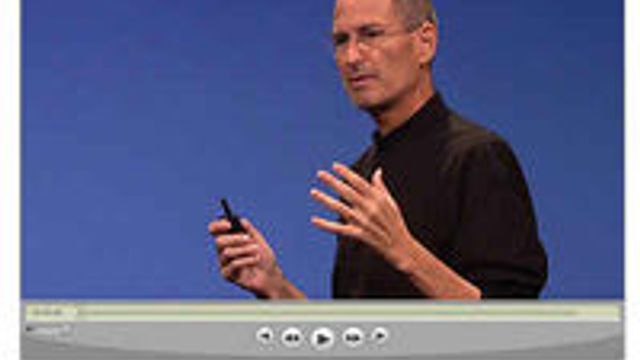 Mager Steve Jobs tente menigheten