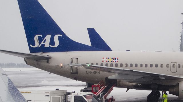 SAS Norge oppe igjen etter serverfeil