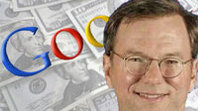 Gavepakke til avtroppende Google-sjef