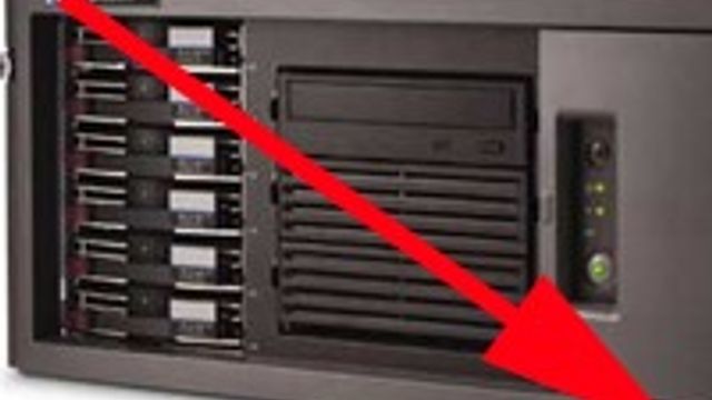 Servermarkedet krympet i tredje kvartal