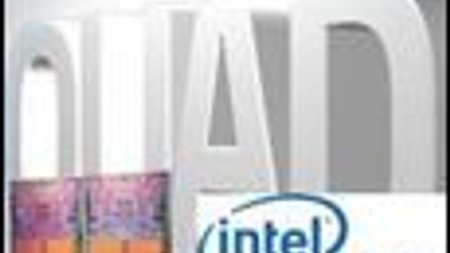 Intel først med fire kjerner til bærbare