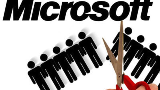 Ned­bemanning i Microsoft